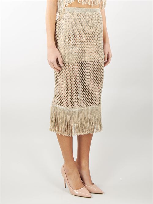 Micro net skirt with fringes Simona Corsellini SIMONA CORSELLINI |  | GOO0101C0330012118